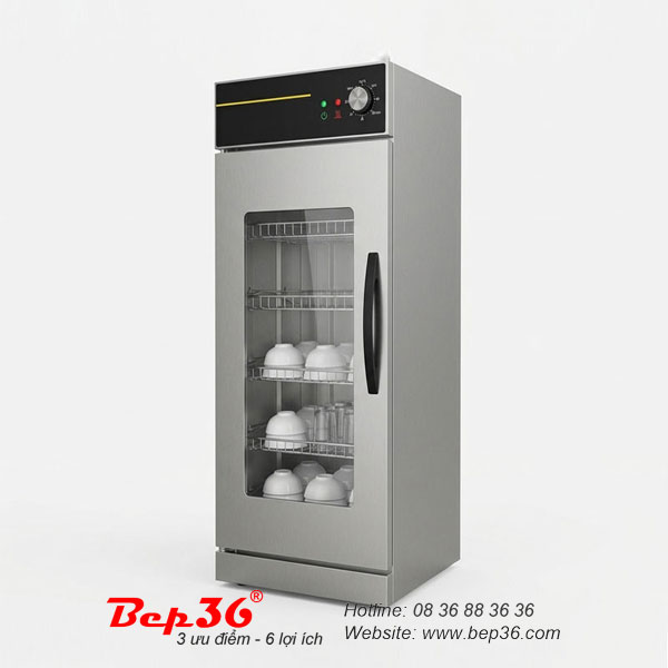 Tủ sấy bát công nghiệp 1 cánh TSB_1CK sấy bát đĩa theo tầng