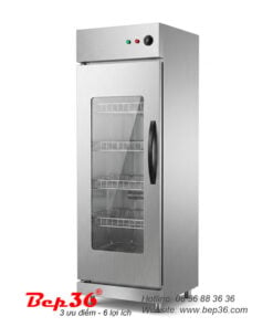 Tủ sấy bát công nghiệp 1 cánh TSB_1CK cửa kính 5 tầng