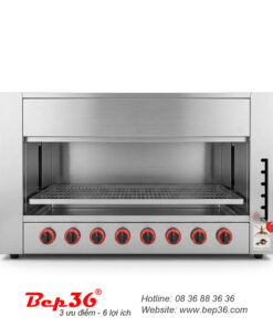 Lò nướng salamender dùng gas 8 họng SAL-8G