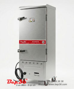 Tủ nấu cơm 12 khay gas điện TCGD-12 inox