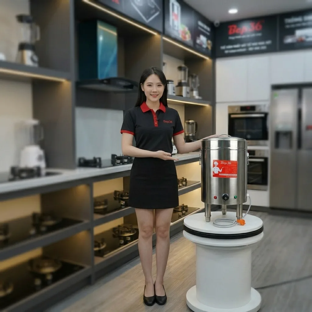 Lựa chọn nồi nấu nước phở chần trụng 20 lít NP-20 inox 304 để tiết kiệm chi phí