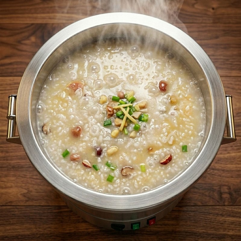 Nồi nấu cháo công nghiệp chống khê cháy thương hiệu Bep36