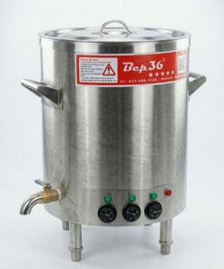 Nồi nấu cháo công nghiệp 70 lít NC-70 inox 304 Bep36