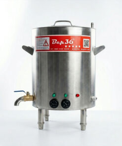 Nồi nấu cháo công nghiệp 30 lít NC-30 inox 304 Bep36