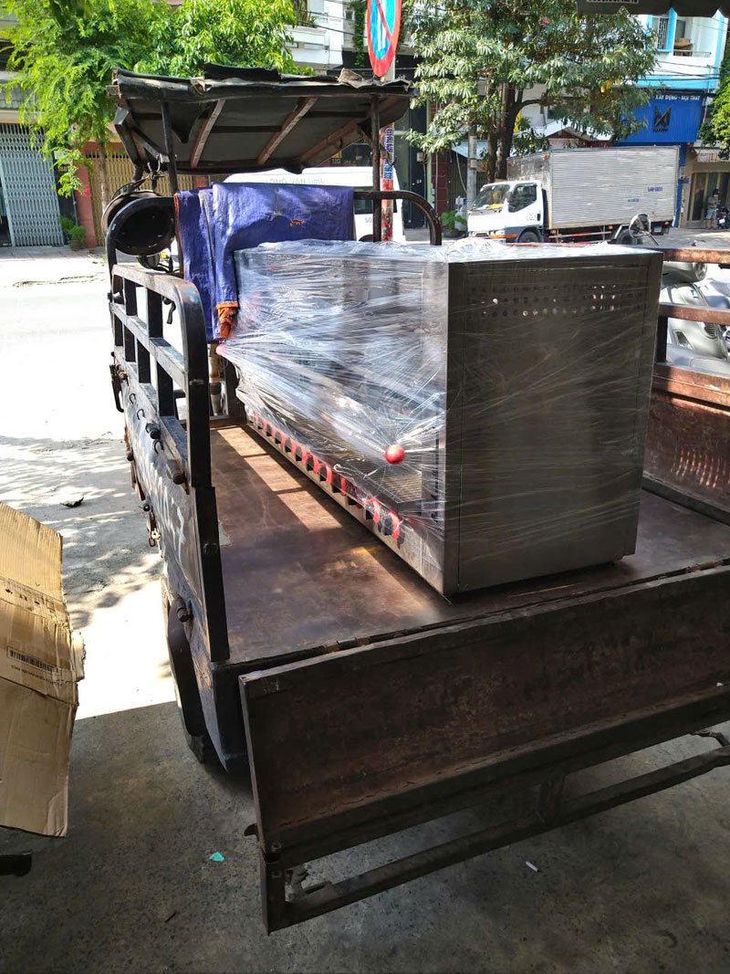 Giao Hàng Thành Công Nồi Nấu Phở Gas – điện Kết Hợp 200 Lít Cho Khách Hàng Tại Campuchia