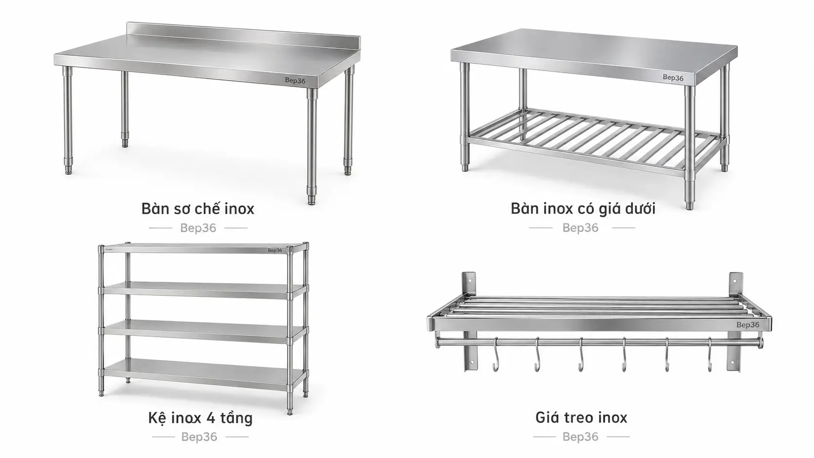 Bàn - giá kệ - giá móc treo thông dụng