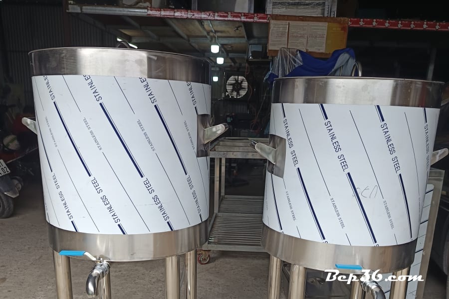 Thiết Kế & Gia Công Thiết Bị Bếp Inox 304 Chuẩn Kích Thước