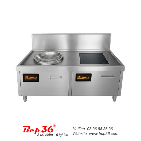 Bếp từ công nghiệp BT2PL-YC có thể đặt sản xuất theo yêu cầu.