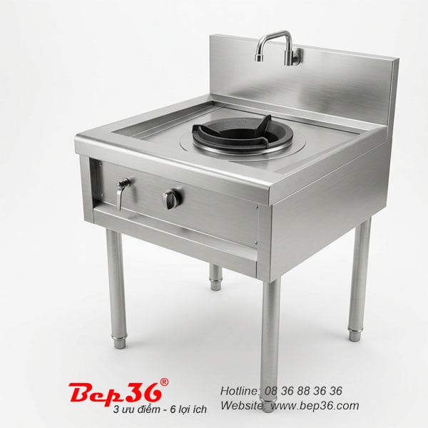 Bếp Á đơn 1 họng BA1-5A1 inox 201/304