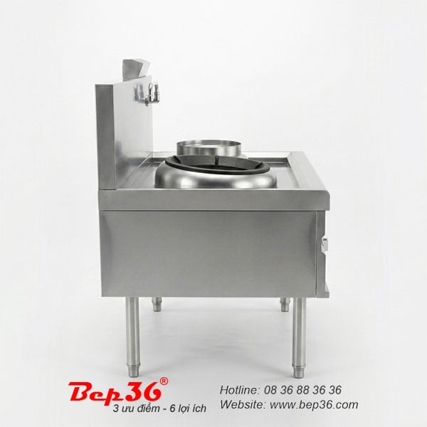 Bếp á quạt thổi đơn 1 họng gang siêu bền