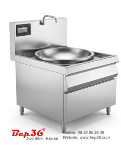 Bếp từ công nghiệp đơn mặt lõm liền chảo BTDL-CL