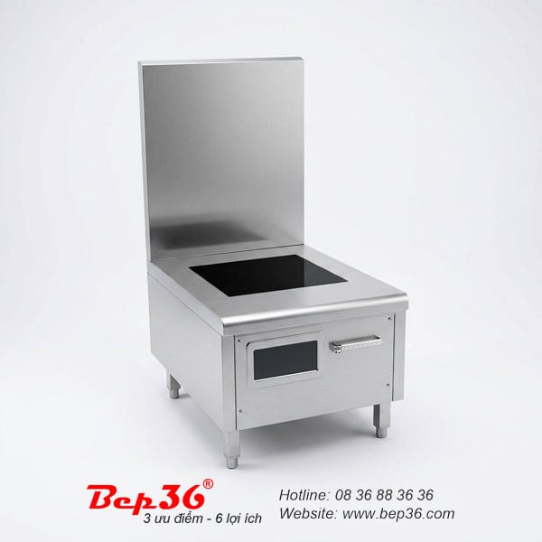 Bếp từ công nghiệp đơn mặt kính phẳng BTDP-CR