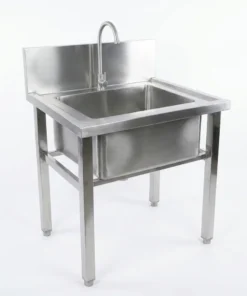Chậu rửa 1 hố CR1H 700x700x800/1000mm inox 304/201