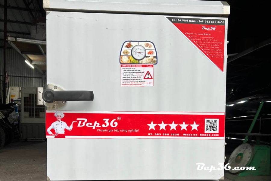 Quy trình test máy nghiêm ngặt trước khi bàn giao tại Bếp 36