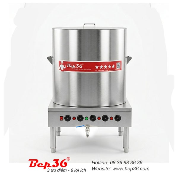 Nồi nấu phở thanh nhiệt 140 lít NPTN_140L inox 304