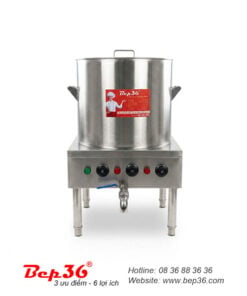 Nồi nấu phở thanh nhiệt 50 lít NPTN_50L inox 304 (220V, 3,5kW) phù hợp quán phở