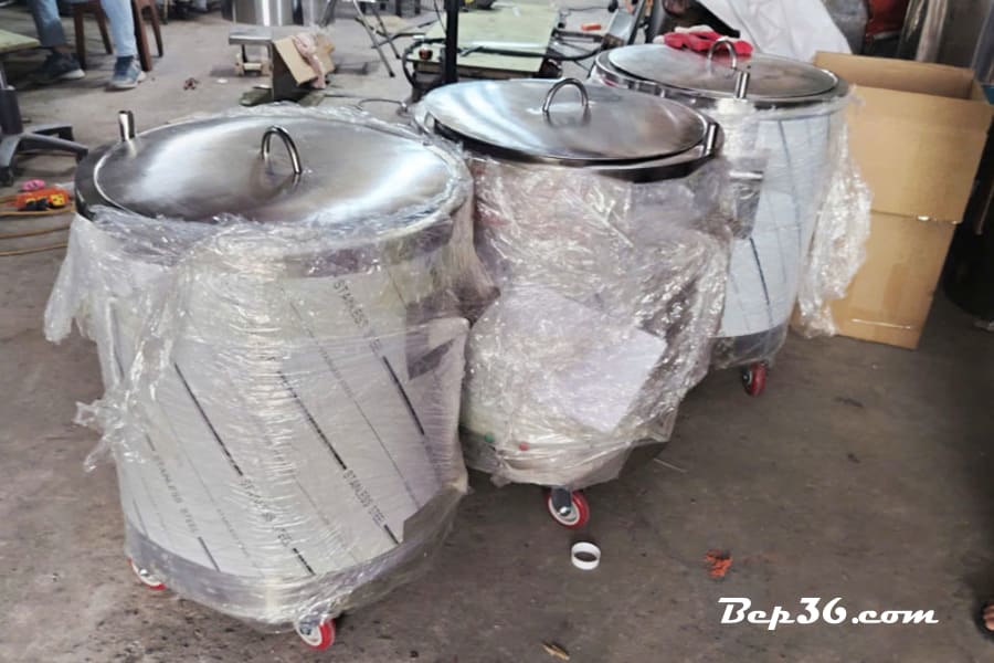 Trực tiếp test sản phẩm & Bàn giao thiết bị Bếp 36